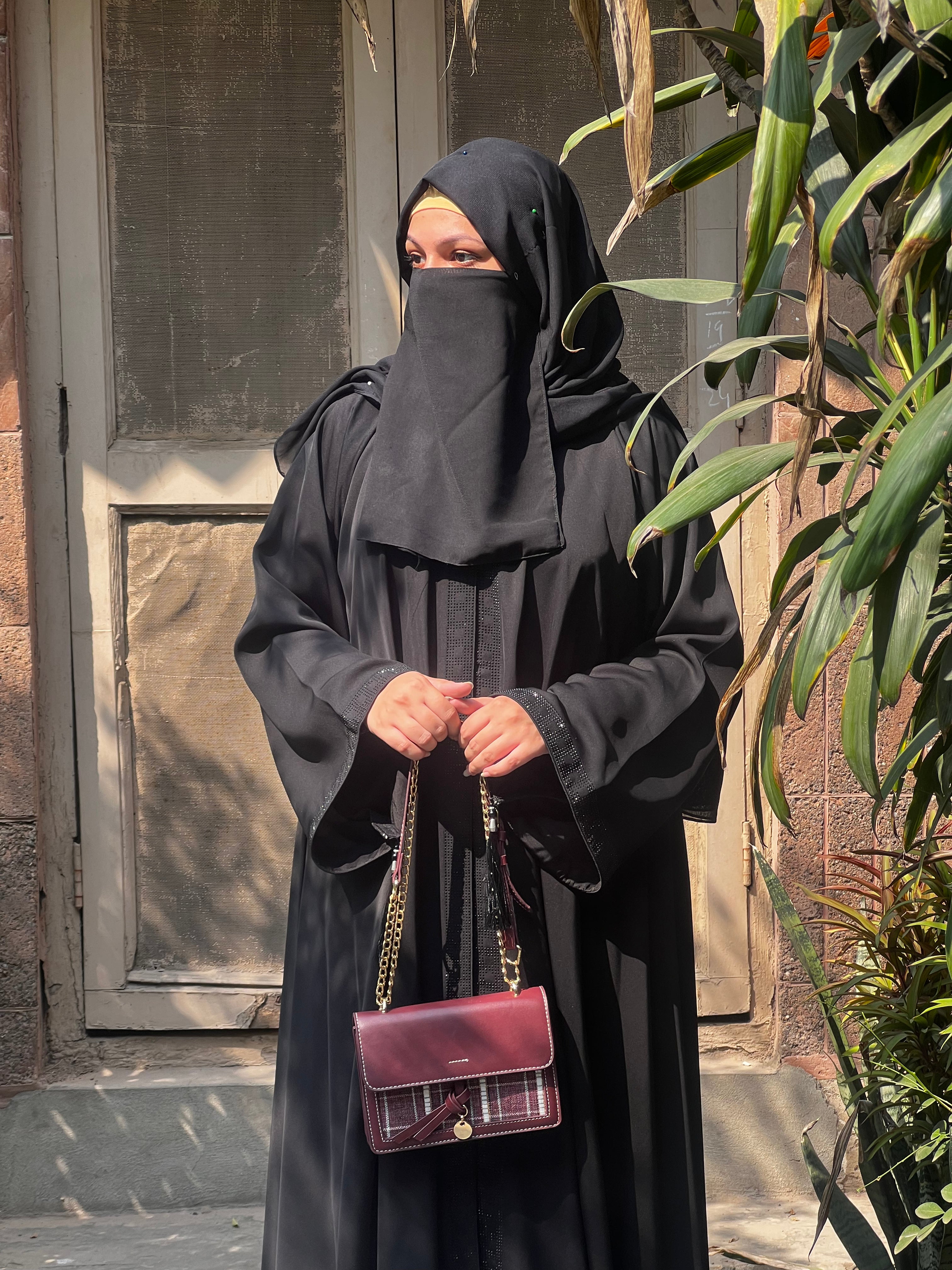 Black premium Abaya Set