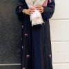 Premium Bow Double Layered Abaya