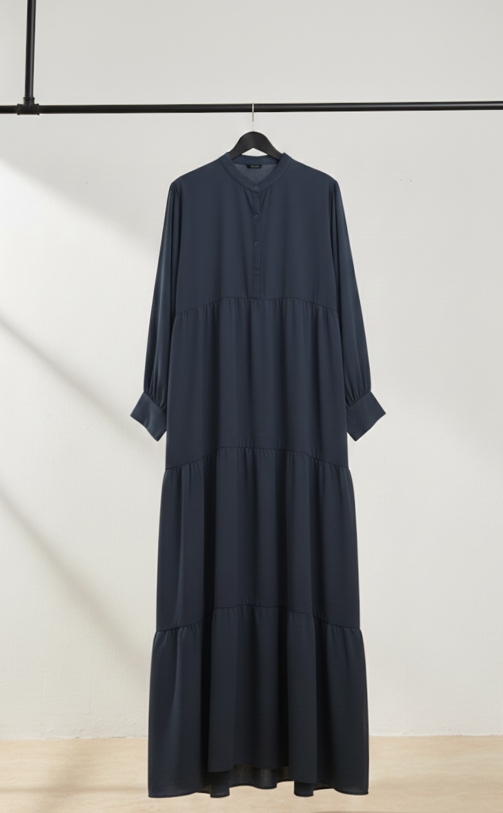 Premium Three Frill Abaya