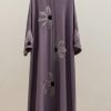 Premium Flower Embedded Abaya