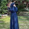 Premium Blue Turkish Abaya