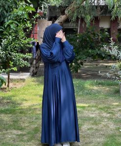 Premium Blue Turkish Abaya