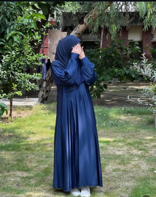 Premium Blue Turkish Abaya