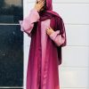 Premium Dual Shade Double Layered Abaya
