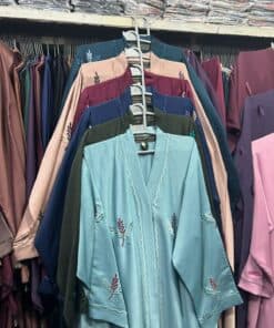 Alternative view of Premium Leaf Karhai Abaya