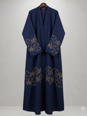 Premium Abaya With Beautiful Beaded Design