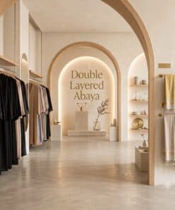 Double Layer Abaya