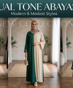Dual Tone Abaya