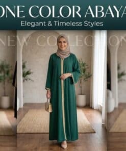 One Color Abaya