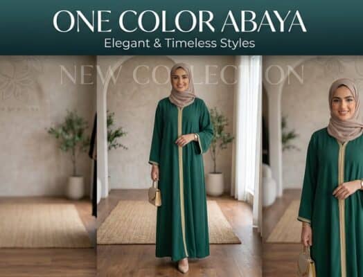 One Color Abaya